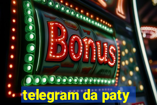 telegram da paty